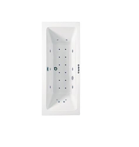 Phoenix Rectangularo No 3 System 3 Acrylic Double Ended Whirlpool &amp; Airpool Spa Bath 1700mm x 750mm