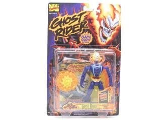 Ghost Rider with Exploding Torso Action and Glow-in-the-Dark Features; Includes a Custom Marvel Comic by Ghost Rider