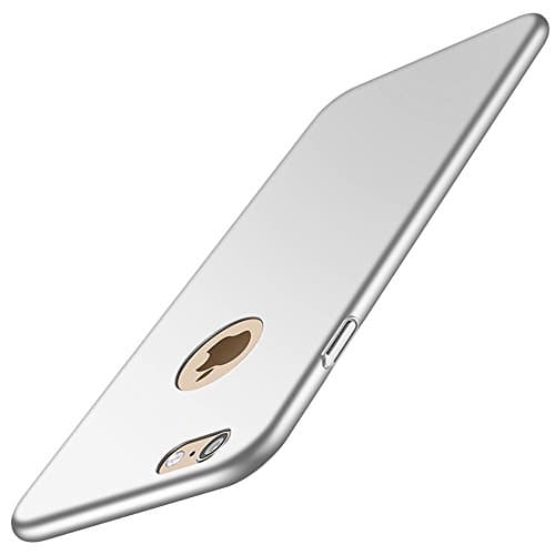 iPhone 7/7s Case, ZFeibi Hard PC iPhone 7/7s Cover [4.7inch] with Full Tempered Glass Screen Protector Anti-Scratch Lightweight Ultra-Thin for iPhone 7 Case - Grey