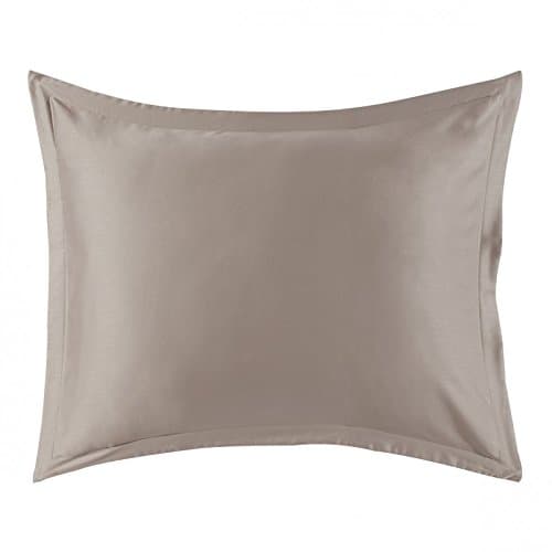 ESSIX d 68-32007-201037 SXU Rectangular pillow case, Ash Satin Plain Cotton 50 x 70 cm