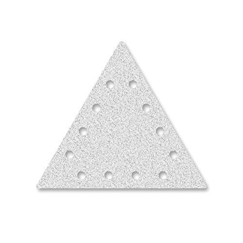 MioToolsShark Hook & Loop Sanding Discs, 290 x 250 mm, 12 Holes, f. Drywall Sanders, Aluminium oxide (PU 25) G400