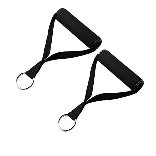 2pcs Doestyle Highest Quality - Upgraded Handles with Solid ABS Cores, Grip Wide Design Resistant Ultra Heavy Duty Handles, Super Strong Nylon Webbing & Heavy Gauge Welded O-rings by Doestyle