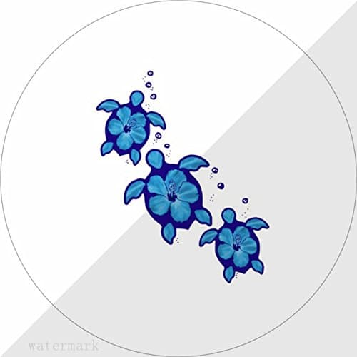 Expanding Stand and Grip Multi Function pop Cell Phone Holder socket Collapsible Mount for Smartphone and Tablet(white)-3 blue honu turtles