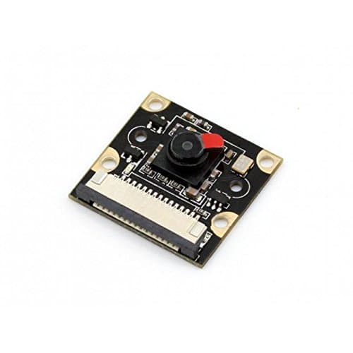 Venel RPI Camera (E)/Raspberry Pi Camera Module, Fisheye Lens, Supports Night Vision, , Wider Field of View, Comes With Infrared LED, 5 Megapixel Ov5647 Sensor