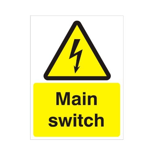 Main Switch 150x200 Rigid Plastic