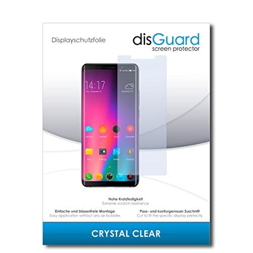 [3 Pack] Elephone U Pro Screen Protector disGuard® [Crystal Clear] Protective Film, Invisible, Transparent, Clear / Scratch Resistant, Bubble-Free Install, Anti-Fingerprint, Anti-Scratch / Protector Film, Screen Guard