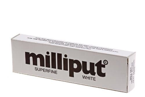 2xMilliput Epoxy Putty, Superfine White