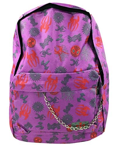 Devil Dagger Poisonous Spiders, Flashy Cob Web Spider And Man Face Favorite Special Awesome Pattern Rucksack Mix Vintage Alternative Fashion Daypack Tablet Bag Unisex Casual School Backpack