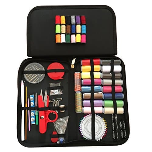 Sewing Kit, BAITENG 139Pcs Sewing Machine Bobbin Threads with Case Sewing Tools Kit Needlework Box Set