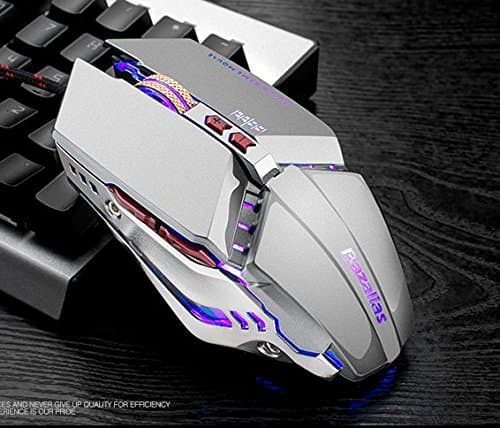 Vaevango Game Machine Gaming Mouse Luminous Wired Laptop Desktop Pc 206