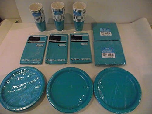 Teal Tableware Pack for 40 Guests
