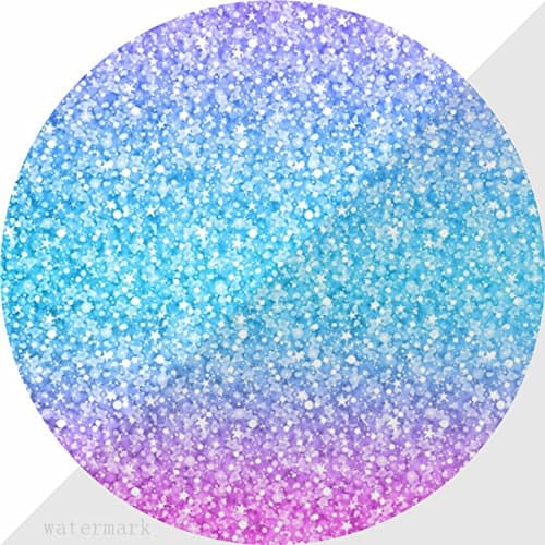 Expanding Stand and Grip Multi Function pop Cell Phone Holder socket Collapsible Mount for Smartphone and Tablet(white)-colorful glitter texture print blue pink purple