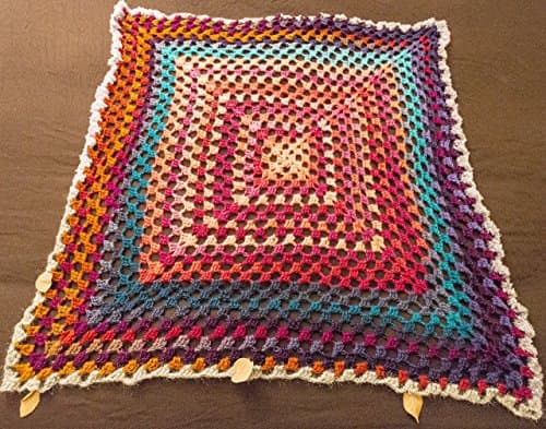 Handmade Aurora Sunset Shawl