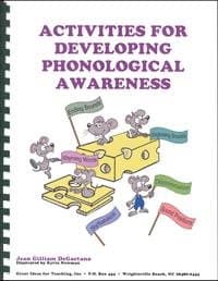 Activities for developing phonological awareness Ring-bound – 2001