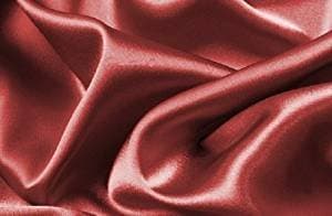 Hight Thread Count Solid Color Soft Silky Charmeuse Satin Luxury and Super Soft Bed Sheet Set (Burgundy, Queen)