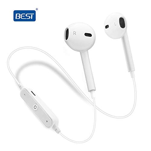 Wireless Bluetooth Headset, Wireless Headset Stereo Bluetooth Headset Outdoor Portable Wireless Bluetooth Earphones for Apple Airpods Android/iPhone
