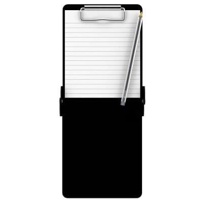 Folding Server ISO Clipboard - Black
