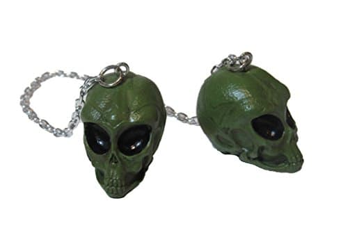 Custom Alien Mirror Danglers Chains Race Accessory