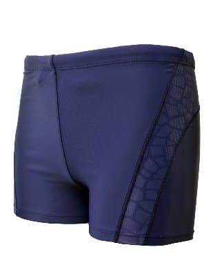 EASEA Men`s Quick Dry Compression Square Leg Swimsuit X-Large Blue Splice