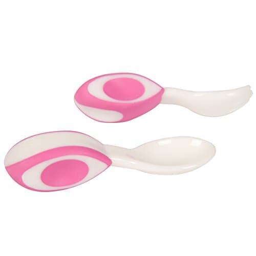 Ammul Mini Spoon and Fork Trainer Set-Pink