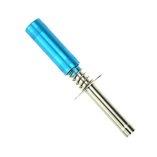 HobbyMarking RC Glow Plug Ignitor Igniter Nitro Engine Starter Tools Support 1800mah AA Batteries for RC Car Buggy Truck Model Plane (Blue)