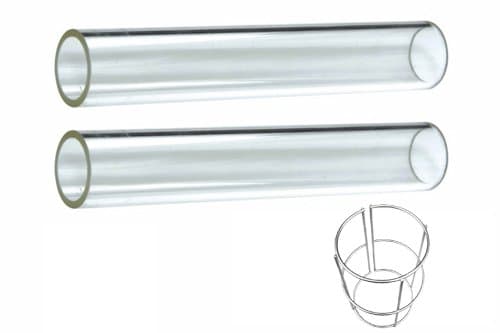 2 Pc Pyramid Style Replacemant Tubes W/support Ring