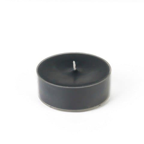 Mega Oversized Black Tealights (12pc/Box)