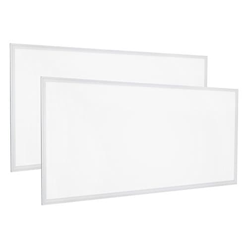 LED Dimmable Flat Panel 2' x 4' 3000K, 60W - 2 pack