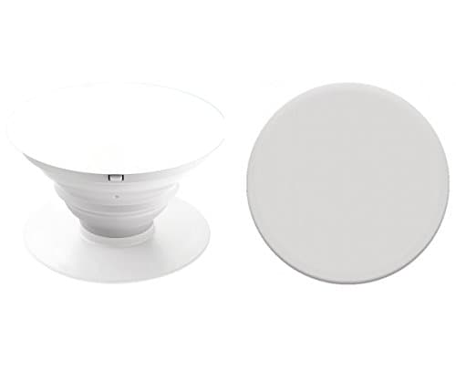 Expanding Stand and Grip for Smartphones and Tablets Multi-Function Holder(Galaxy S7, S7 Edge, iPhone SE / 5 / 5S / 6 / 6+ /6S / 7 / 7+ /iPad / IPad Mini) (White)