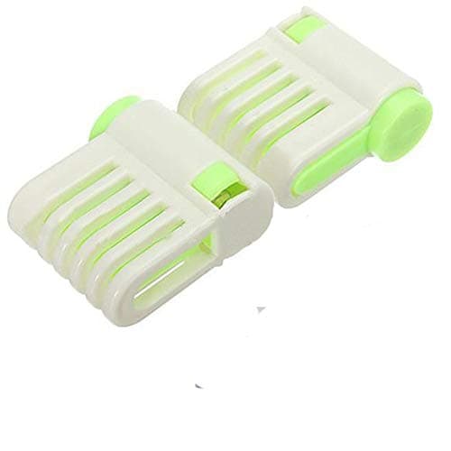 Cake Leveler, 2 Pack DIY Cake Slicer Adjustable Cutting Fixator Guide Tools Bread Slice Toast Cut Stratification Auxiliary Even Cake Slicing Leveler Bread Cutter Leveler Slicer Cutting Fixator Tools