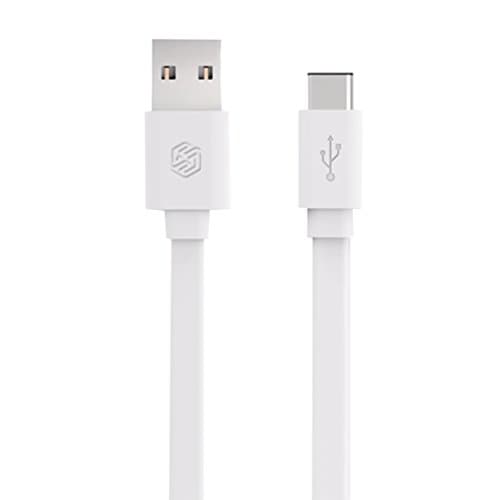 Data Cables NILLKIN 1.2m 2A Type-C to USB 2.0 TPE Data Sync Charging Cable with String Bandage for Samsung, New MacBook Air 12 inch, Huawei P9 & P9 Plus ( Color : White )