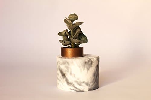 Marbled Concrete Planter