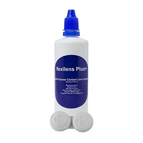 Flexilens Plus + Multi Purpose Contact Lens Solution (100ml+1LensCase)