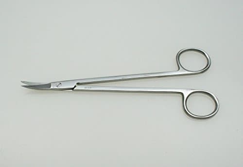 Kelly Scissors 6.25" Curved Sharp Sharp Points SurgicalExcel