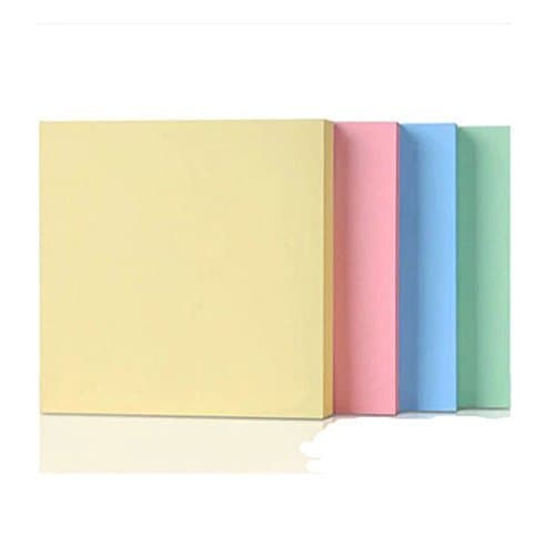 Sticky Notes 4 Candy Colors Self-Stick Notes 10 Pads/Pack 100 Sheets/Pad 3 inch X 3 inch ChooseU Neon Assorted Collection Squares 4 Colors Child Fresh