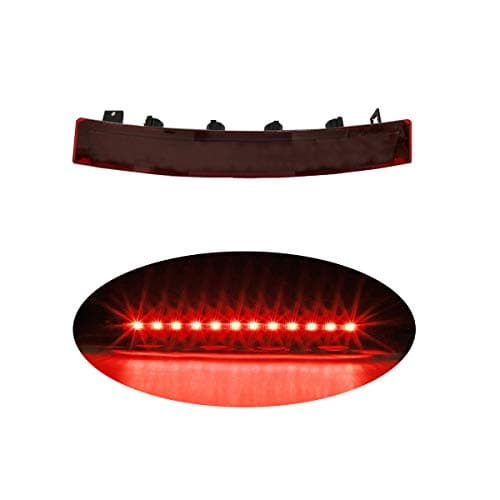 High Mount Stop Light LED 3rd Third Brake Light Rear Brake Tail Light For 1999-2004 Ford Mustang Lens LED Brake Lamp Red