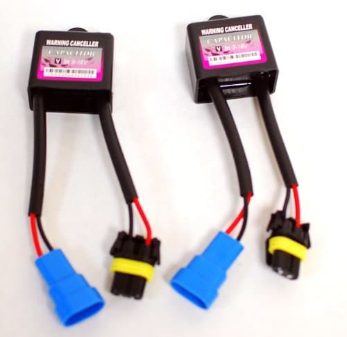 H11 Xenon HID Conversion Kit Error Warning Canceller Capacitor One Pair