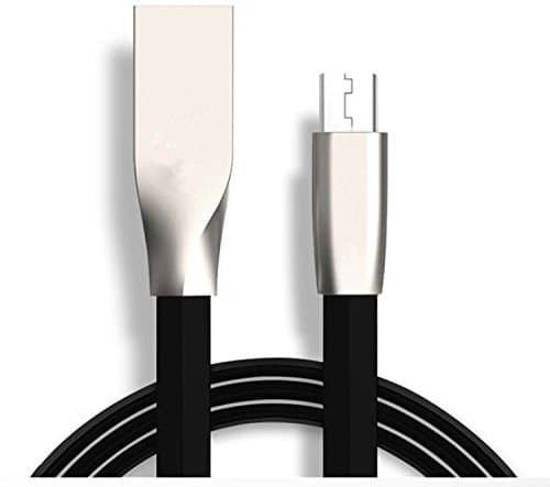 USB Micro Cable / Adapter (Slim), Latkey Micro to USB 3.0/2.0 Charger Cable 3ft, Super Fast Charging Cord for Samsung, LG, Nexus Mobile Phones, 2018 Release (Black)
