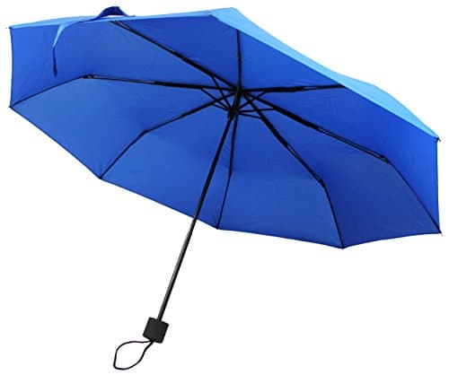 Personal Sized Compact Umbrella - Blue