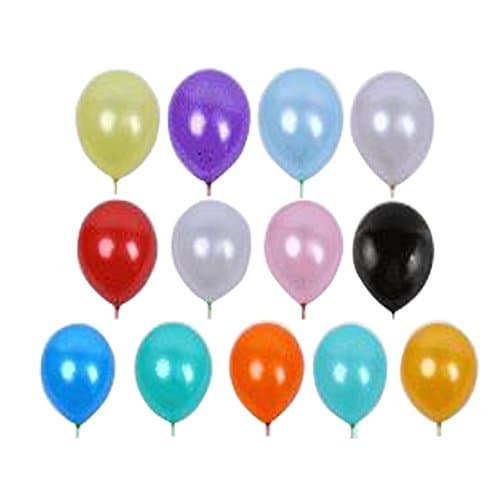 Multi-color Pear Round Balloons ,Explosion-proof 3.2g,12'' Latex, 1 package100 For Birthday Party, Festival, Celebrations, Gold Balloon