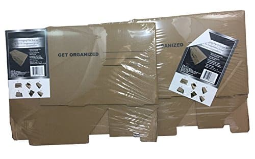 Portable Hanging File Storage Box ~ 2 Pack