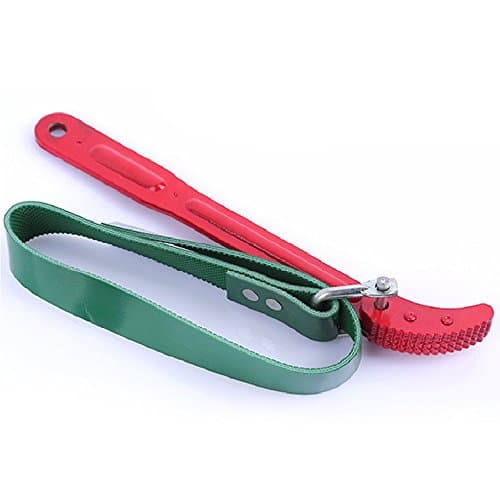 Oil Filter Strap Wrench for Opening Water Filter, Pipe and Jar Adjustable Up to 150mm Diameter