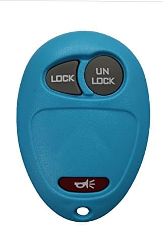 ReplaceMyRemote GM 3 Button Keyless Entry Remote Control Car Key Fob Replacement for FCC ID: L2C0007T (Light Blue)