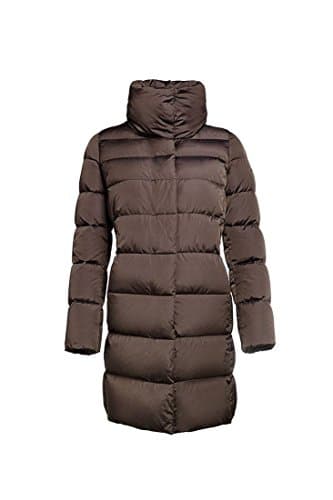 ADD - Single Breasted Down Coat - Dk Brown - 48