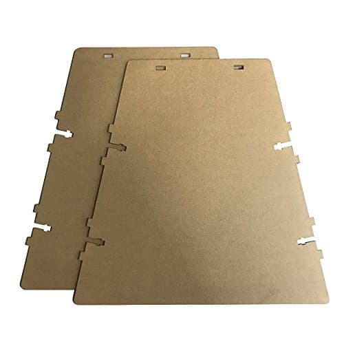 Acrylic Side Windows for QIDI TECH I 3D Printer: 2 pcs kit