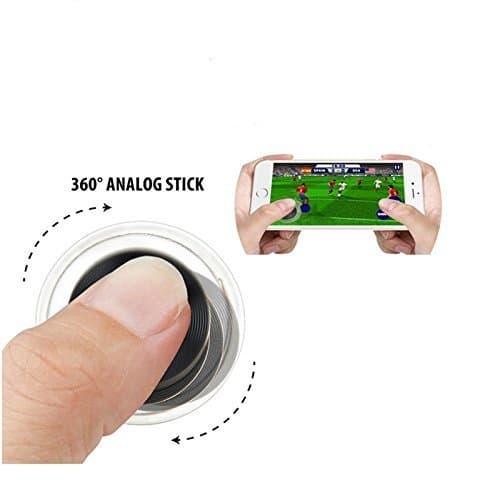 Tasodin Mobile Joystick, Mini Remote Controller, Phone Game Controller,Rocker Touch Screen Jopad for iPhone iPad iPod touch HUAWEI Samsang