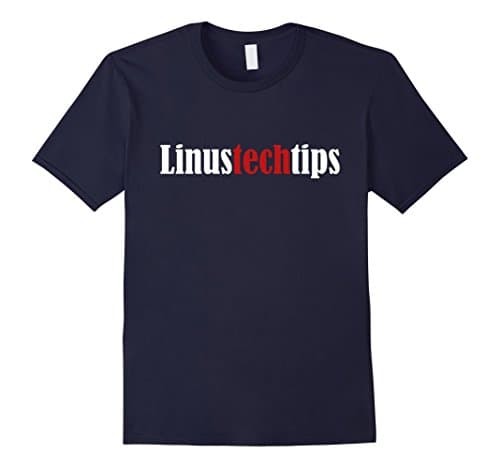 Men's Linustechtips tshirt Medium Navy