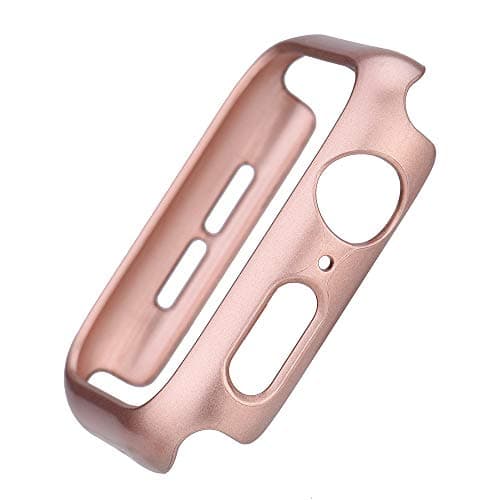 Shell Case for Apple Watch - Ultra Thin PC Spraying Cases Protective Bumper Case Cover for Apple Watch 4 40mm (Rose Gold)
