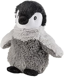 WarmiesMicrowavable Plush, with Soothing Lavender Scent - Penguin, Grey (Grau Grau)