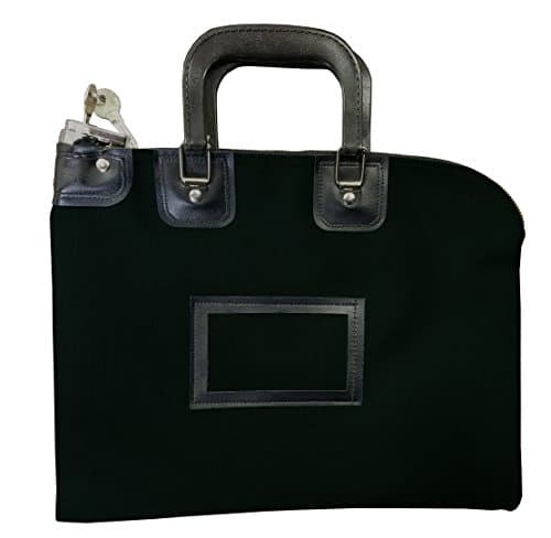 Fireproof Locking Security Bag (Navy Blue)